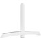 Ekena Millwork Bellingham Architectural Grade PVC Gable Bracket, 108"W x 63"H x 6"D x 6"F, 14/12 Pitch GBP108X63X0606BEL00 - alternate 1